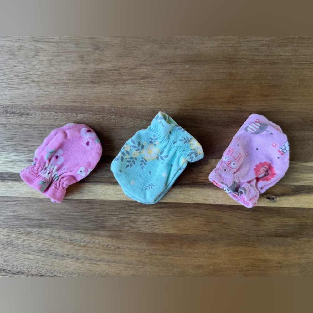 Newborn Baby Mitten 3-Pack